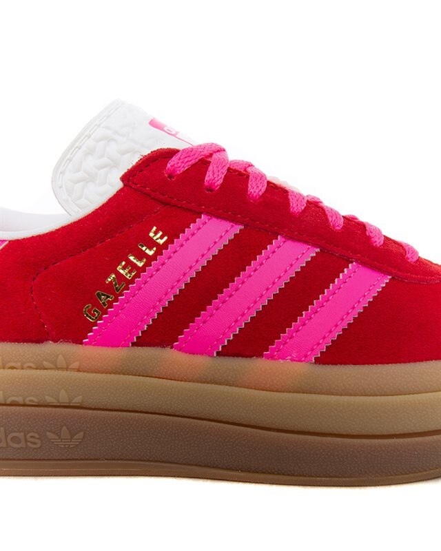 adidas Originals Gazelle Bold W IH7496 Red Sneakers Shoes Footish