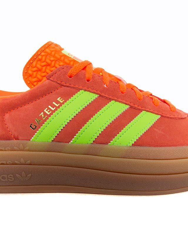 Adidas gazelle dam orange sale