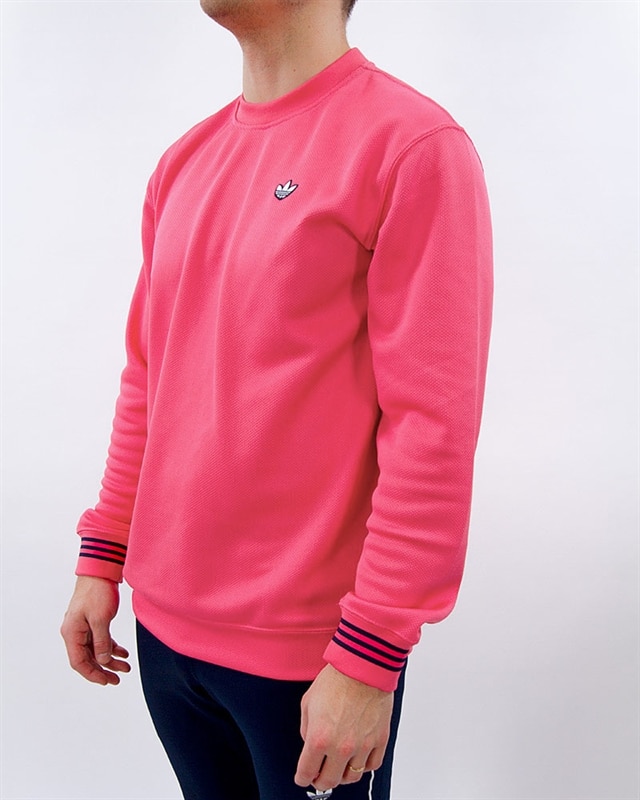 adidas pique crewneck