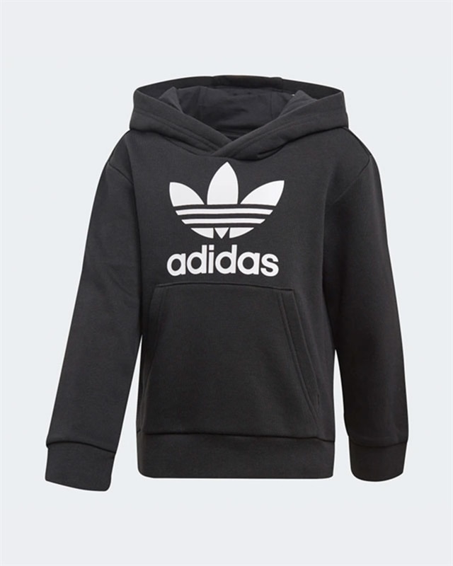 adidas trefoil hoodie barn