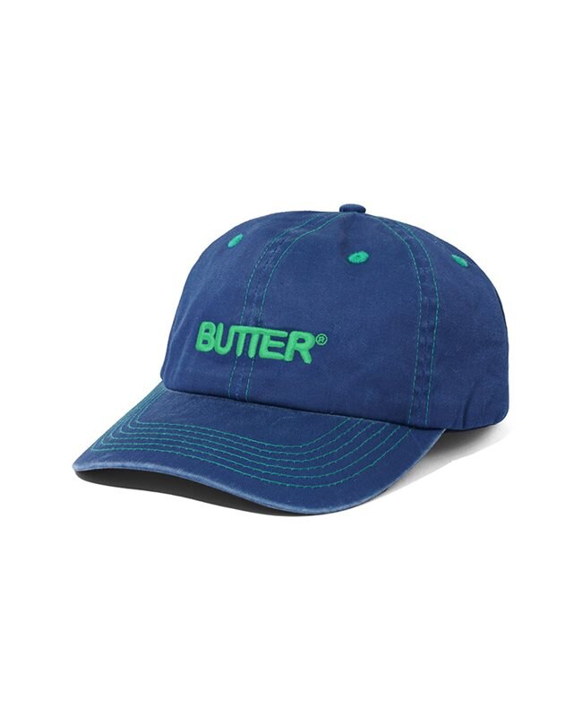 Butter Goods Rounded Logo 6 Panel Cap (BGQ3247104)