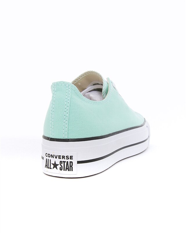 Converse Chuck Taylor All Star Platform Ox c Green Sneakers Skor Footish