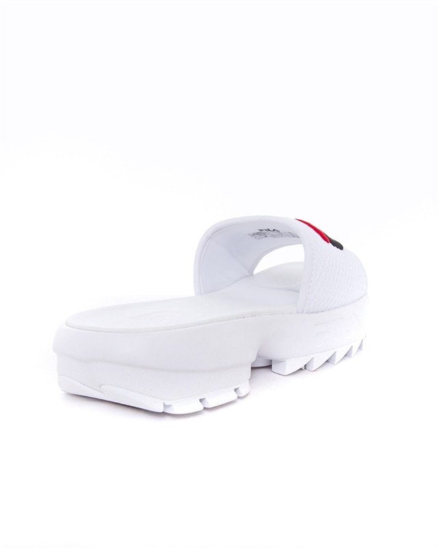 FILA Wmns Disruptor Slide 1010868 1FG White Sneakers Skor