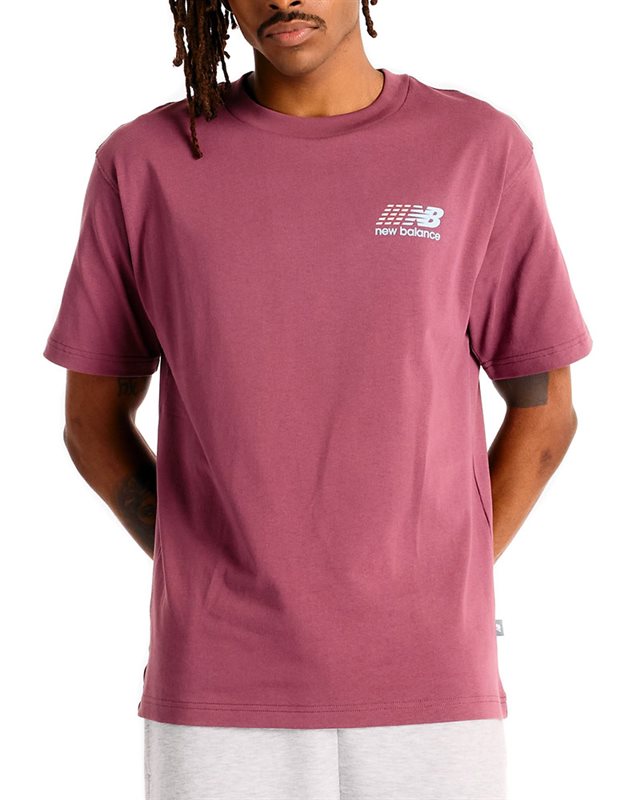 New Balance Athletics Multi Color Logo T-S (MT51930-FDP)