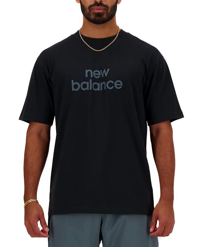 New Balance Sport Essentials Linear T-Shirt (MT41582-BK)