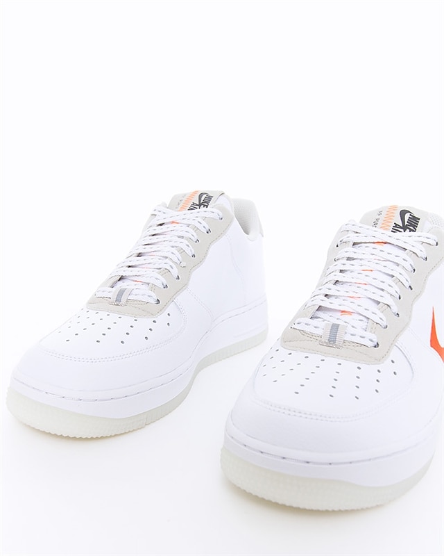 Nike Air Force 1 '07 LV8 3 White/Total Orange - CD0888-100