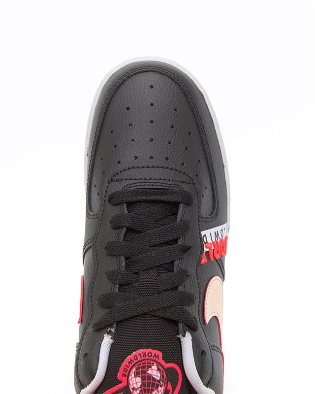 Nike Air Force 1 Low Worldwide Black Crimson CK6924-001 Release