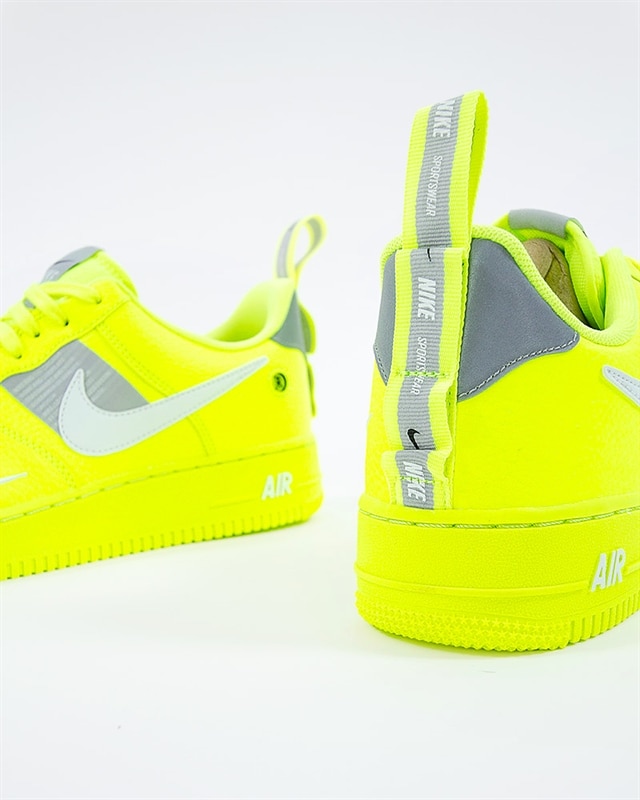 Nike Air Force 1 '07 Utility Mens Shoes Volt/White/Black/Wolf Grey  aj7747-700