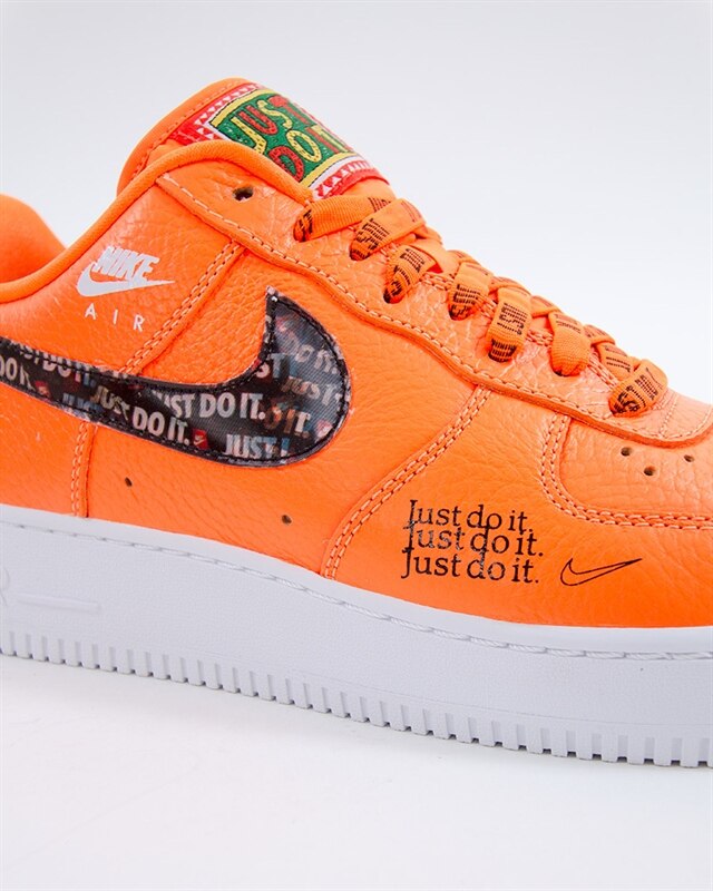 Nike Air Force 1 07 Premium JDI AR7719 800 Orange Sneakers Skor Footish