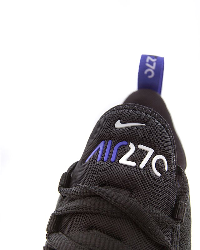 Nike air max 27 junior sales black and blue