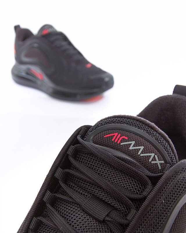 Nike Air Max 720 Black/Hyper Crimson-Red - CT2204-002