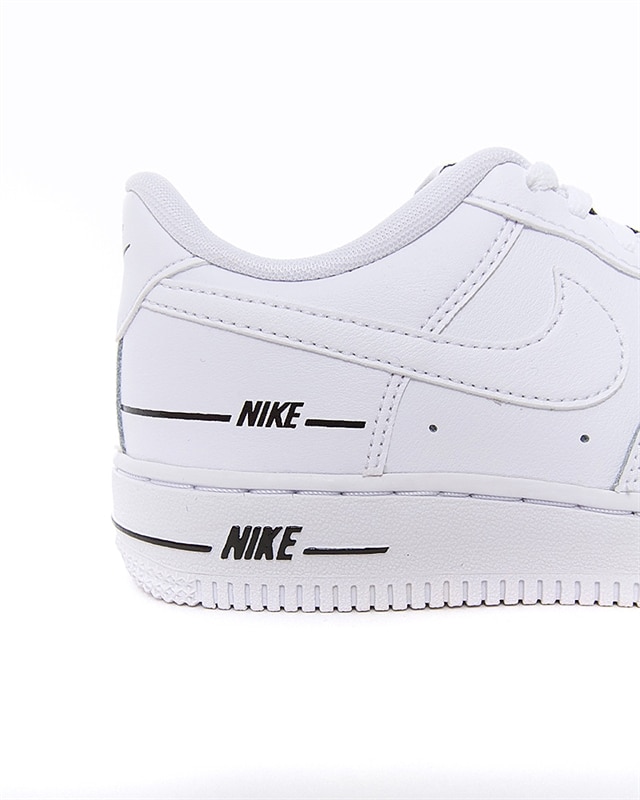  Nike Preschool Air Force 1 LV8 3 (PS) CJ4113 100 White Black  Air Force ps - Size 13C