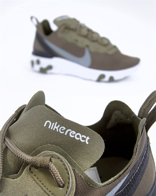 Nike react element on sale 55 medium olive