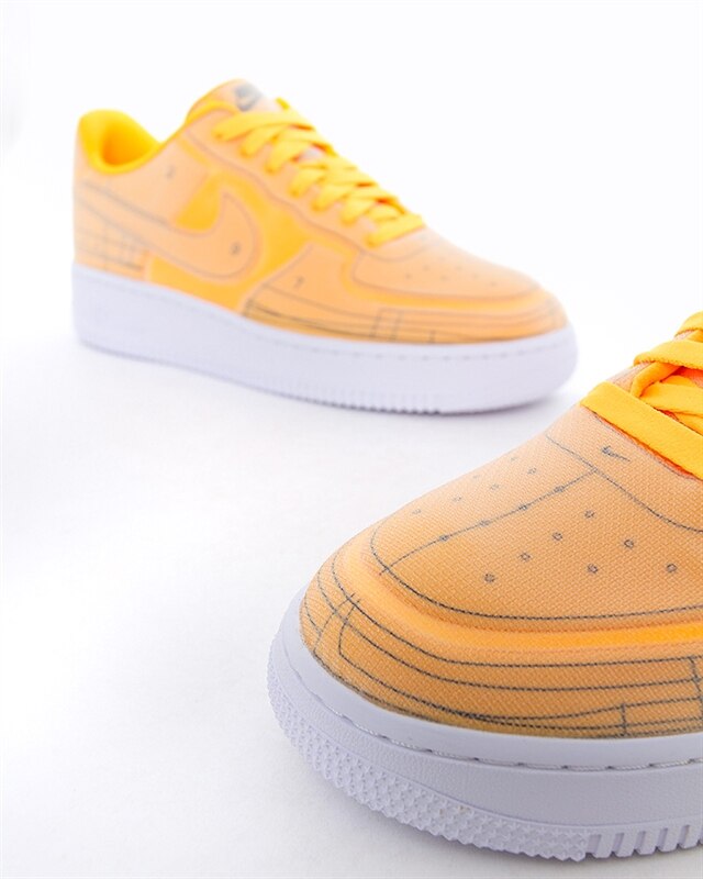 Nike Wmns Air Force 1 07 LUX CI3445 800 Orange Sneakers