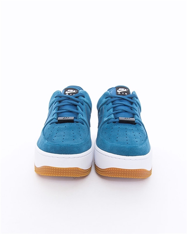 Nike air force 1 sage low blue best sale