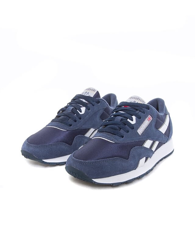 reebok classic nylon navy womens