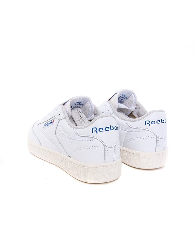 Reebok club c 85 vintage sale white royal & tin grey