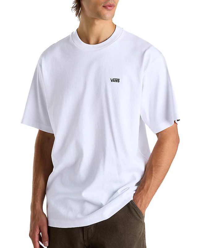 Vans Left Chest Embroidered Logo T-Shirt (VN000P1PWHT)