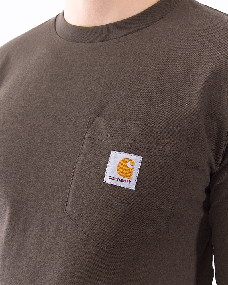 Carhartt WIP L/S Pocket T-Shirt | I022094.63.00.03 | Green | Clothes ...