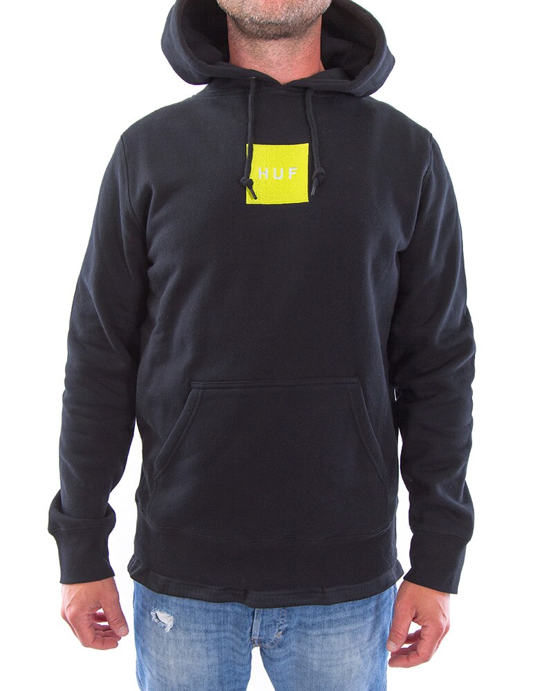 huf box logo hoodie