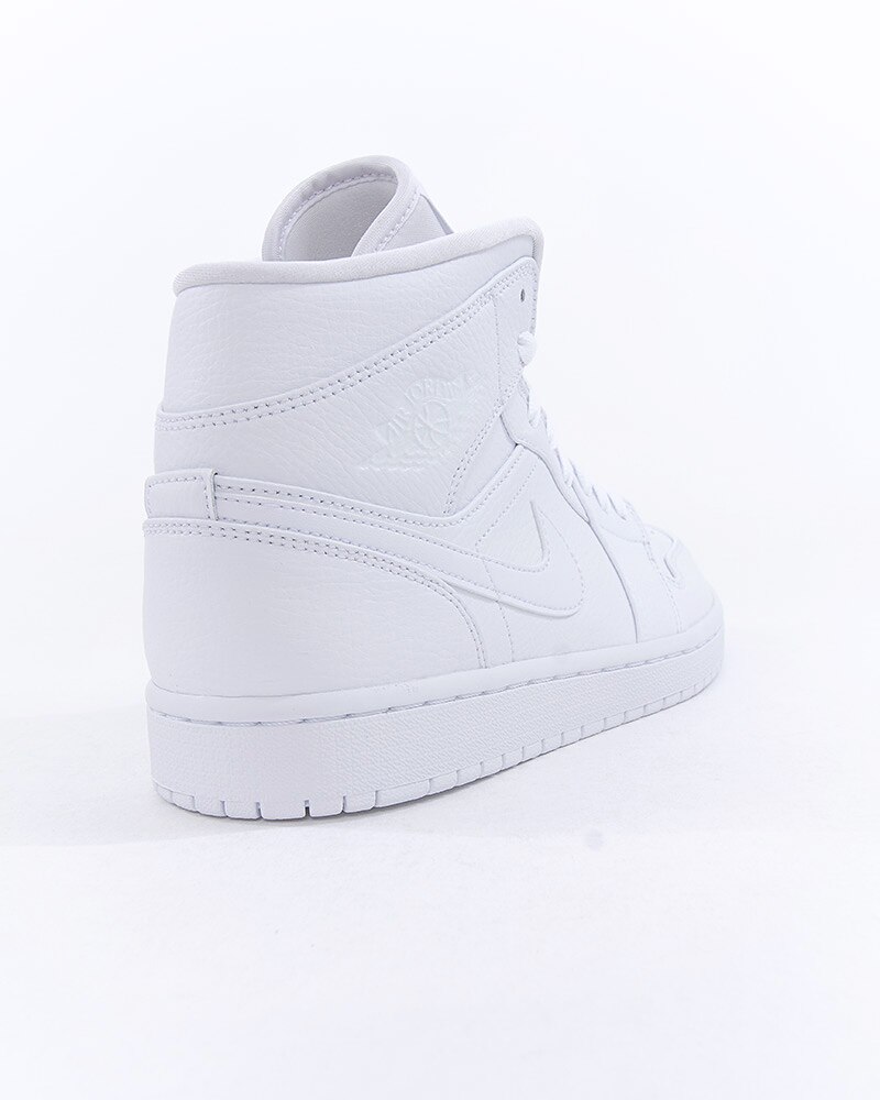 Nike Air Jordan 1 Mid | 554724-129 | Vit | Sneakers | Skor | Footish