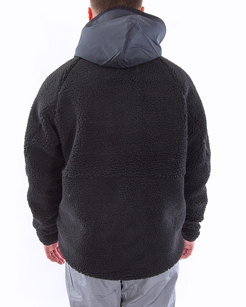 Nike NSW 1/2-Zip Sherpa Fleece Hoodie | BV3766-010 | Black | Kläder ...