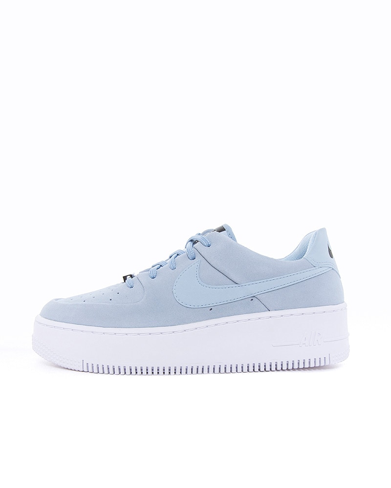 nike air force one sage low blue