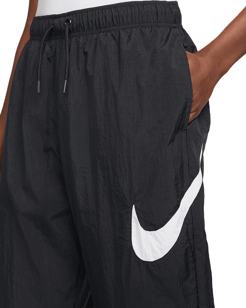 Nike Wmns Mid-Rise Pants | DM6183-010 | Black | Clothes | Footish
