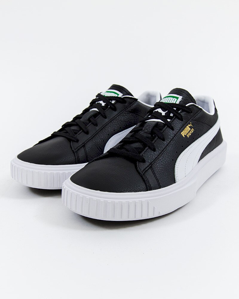 Puma Breaker Leather | 366078-01 | Black | Sneakers | Skor | Footish