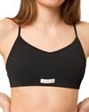 Björn Borg Studio Seamless Ribbed Strap Bra (10003858-BK001)