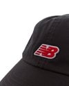 New Balance 6 Panel NB Patch Logo Hat (LAH51013-BK)